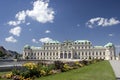 Belvedere in Vienna Royalty Free Stock Photo