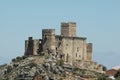 Belvis de Monroy Castle in Caceres Royalty Free Stock Photo
