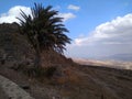 Belvoir Castle view of the Jordan Valley and the Sea of Galilee in Israel.