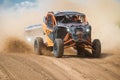 Bely Yevgeny 747, All-Terrain Vehicle Autocross Competition SSV Royalty Free Stock Photo