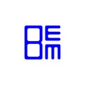 BEM letter logo creative design with vector graphic, BEM