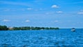 Bemidji, Minnesota - Diamond Point from a boat on Lake Bemidji