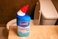 BEMIDJI MN - 30 JAN 2021: Clorox Toilet Bowl Cleaner in a plastic container