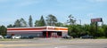 BEMIDJI, MN - 3 JUN 2023: AutoZone store front and parking lot
