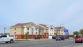 BEMIDJI, MN - 18 SEP 2020: Candlewood Suites Hotel, sign, logo and traffic.