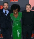 Ben Affleck, Viola Davis and Matt Damon Royalty Free Stock Photo