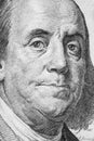 Ben Franklin Portrait Royalty Free Stock Photo
