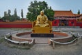 Ben Huan monument near China Buddhist Monastery in Lumbini, Nepal