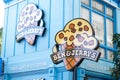 Ben & Jerry`s ice cream shop in Movie World`s Gold Coast.