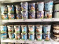 Ben and Jerry`s ice cream at store