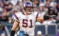 Ben Leber, Minnesota Vikings LB Royalty Free Stock Photo