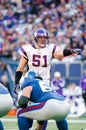 Ben Leber, Minnesota Vikings LB Royalty Free Stock Photo