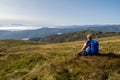 Climbing Ben Ledi in the Trossachs