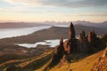 The Old Man of Storr , Isle of Skye Royalty Free Stock Photo