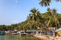 Ben Ngu wharf, Nam Du islands, Kien Giang province, Vietnam. Royalty Free Stock Photo