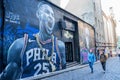 Ben Simmons graffiti Royalty Free Stock Photo