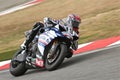 Ben Spies Superbike Yamaha Royalty Free Stock Photo