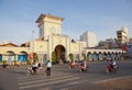 Ben Thanh market in Saigon Royalty Free Stock Photo