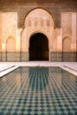 Ben Youssef Medersa in marrakesh, Morocco