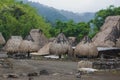 Bena a traditional village with grass huts of the Ngas people in Flores near Bajawa