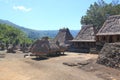 Bena traditional village landscape Indonesia