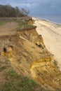 Benacre Cliffs, Suffolk Royalty Free Stock Photo