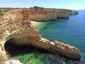 Benagil beach in South of Portugal