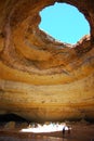 Benagil cave in Portugal