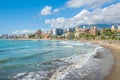 Benalmadena beach. Malaga, Andalusia, Spain Royalty Free Stock Photo