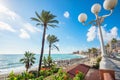 Benalmadena beach. Malaga, Andalusia, Spain Royalty Free Stock Photo