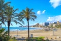Benalmadena beach. Malaga, Andalusia, Spain Royalty Free Stock Photo