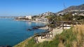 Benalmadena beach- panoramic view-Andalusia-Spain-Europe