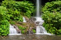 Benang Kelambu waterfall on the Indonesian island Lombok