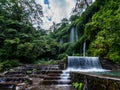 Benang Kelambu Waterfall in Lombok Island