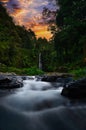 Benang Setokel waterfall, central Lombok, Indonesia