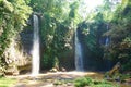 Benangstokel and Benang Kelambul waterfall located in Central Lombok, Indonesia