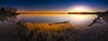 Benbrook Lake Sunset Royalty Free Stock Photo