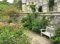 Bench in Bodnant Garden