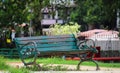 BENCH FEELS BEAUTY OF NATURE