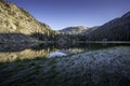 Bench Lake in Rocky Mountain National Park, Colorado, USA Royalty Free Stock Photo