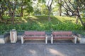 Bench in the park