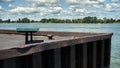 Bench on a Quay