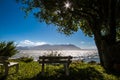 Bench by the sea