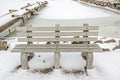 Bench with Time to Reflect Royalty Free Stock Photo