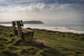 Bench with a view of the sea