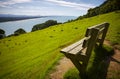 Bench with a view Royalty Free Stock Photo
