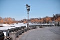 Benches in a park