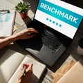 BENCHMARK, business processes and performance metrics to industry bests practices from other companies