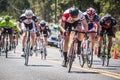 Bend Don't Brake Road Race Royalty Free Stock Photo