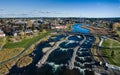 The Bend, Oregon Whitewater Park Royalty Free Stock Photo